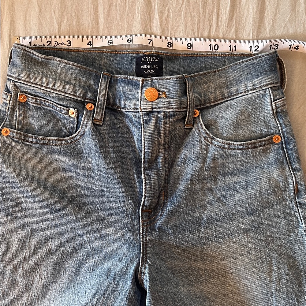 J.Crew Wide-leg cropped jean in all-day stretch - Picture 13 of 14